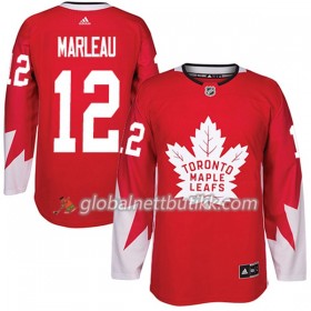 Toronto Maple Leafs Hockeydrakt Patrick Marleau 12 2017-2018 Rød Alternate Adidas Authentic - Herre